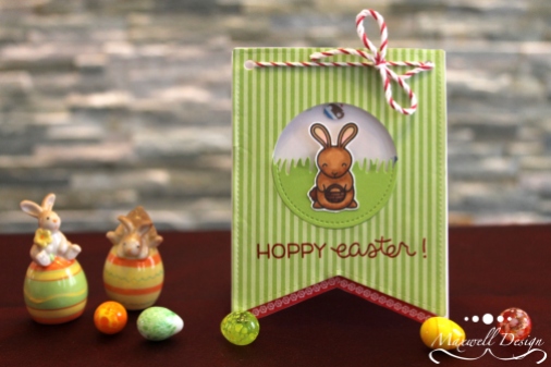Hoppy Easter Shaker Karte